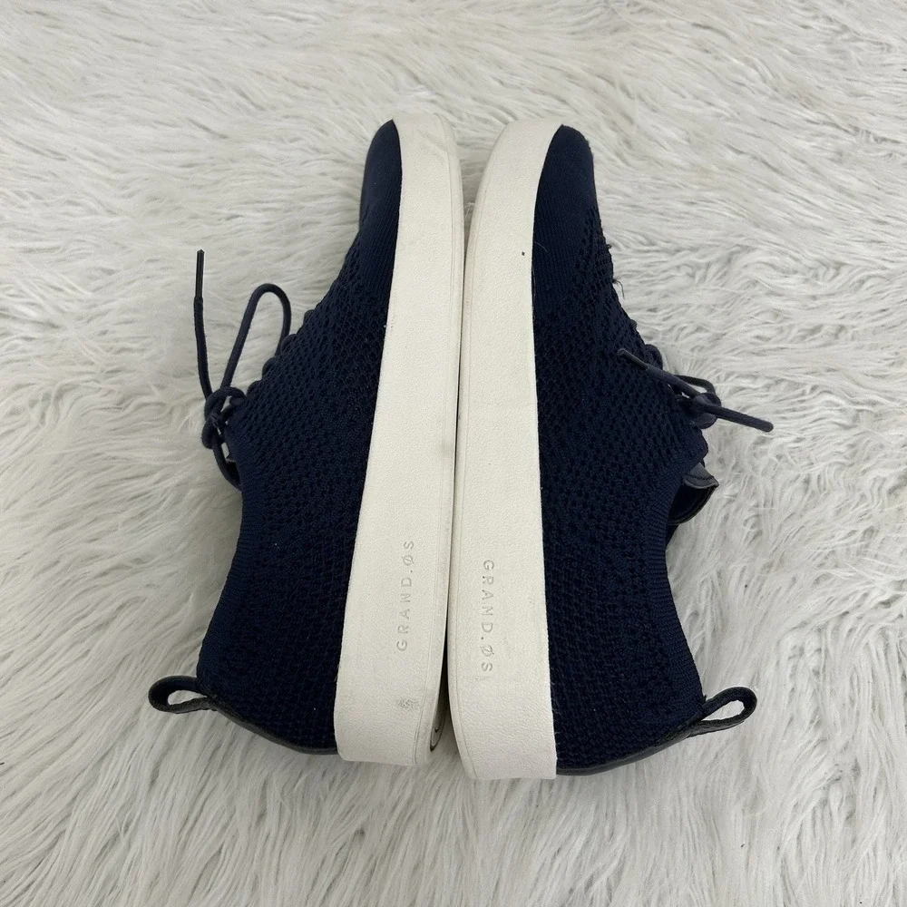 Cole Haan Blue Grandpro‎ Contender Stitchlite Fabric Sneaker Women's Size 7.5B